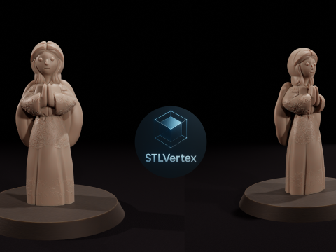 Angel 3D Print Model