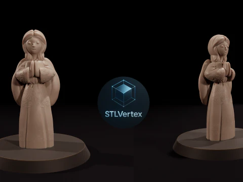 Angel 3D Print Model