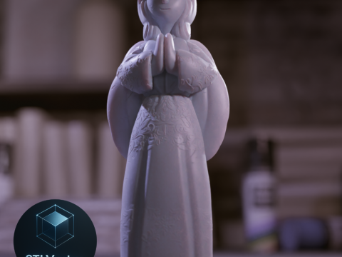Angel 3D Print Model