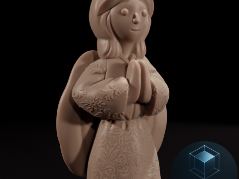 Angel 3D Print Model