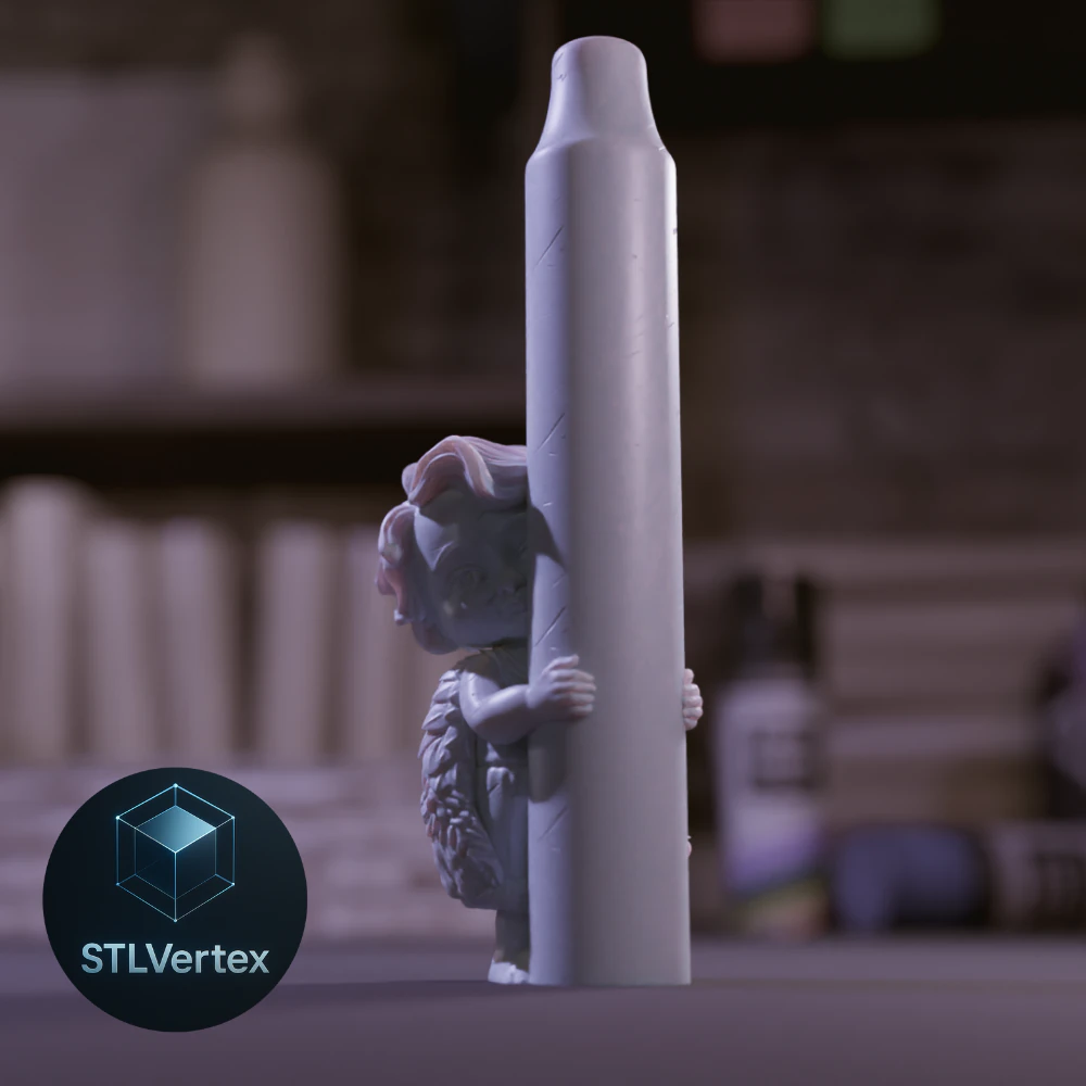 Cherub 3D Print Model .c4d .max .obj .3ds .fbx .stl .blend 