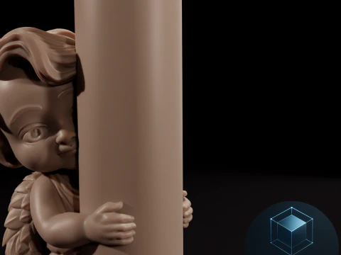 Cherub 3D Print Model