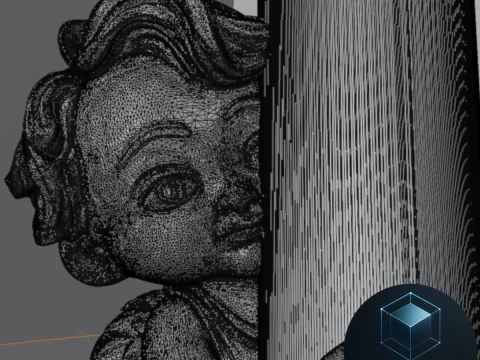 Cherub 3D Print Model