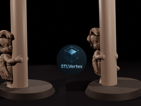Cherub 3D Baskı Modeli