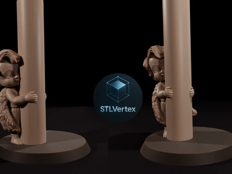 Cherub 3D Print Model