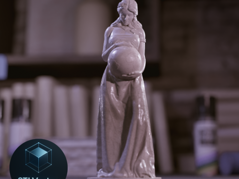 Mother Earth 3D Print Model