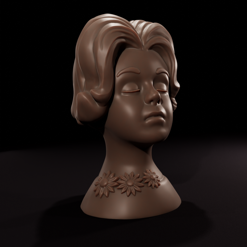 Molde de vela feminina Modelo de Impressão 3D .c4d .max .obj .3ds .fbx .stl .blend