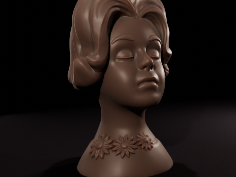 Woman candle mold 3D Baskı Modeli