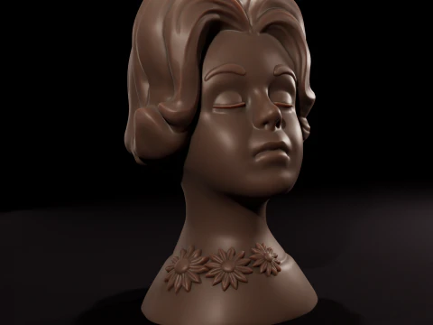 Woman candle mold 3D printing 3D Print Model