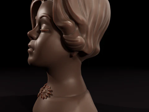 Woman candle mold 3D printing 3D Print Model