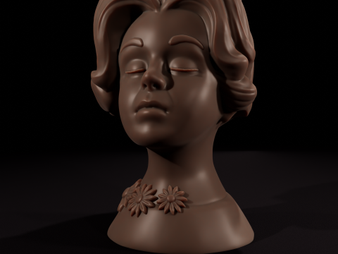 Molde de vela feminina Modelo de Impressão 3D