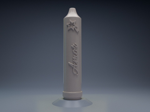 Candles for the day of the little Candles 3D Принт Модель