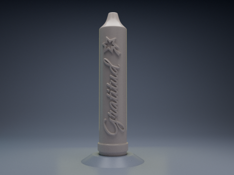 Candles for the day of the little Candles 3D Принт Модель