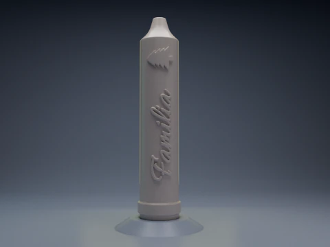 Candles for the day of the little Candles Spanish 3D printing 3D Print Model