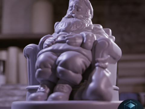 Santa Claus 3D Model
