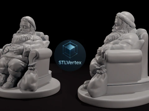 Santa Claus 3D Model