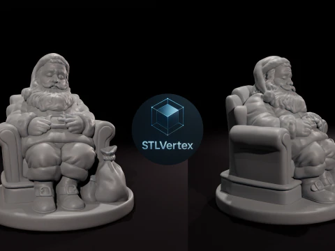 Santa Claus 3D Model