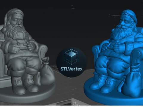 Santa Claus 3D Model