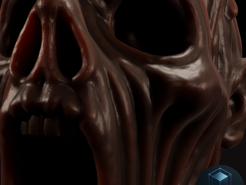 Head 3D Printable Model Model 3D