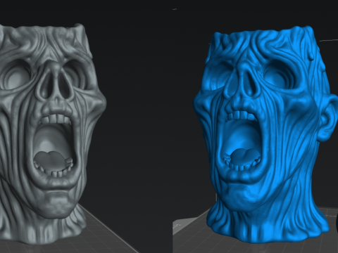 Head 3D Printable Model Model 3D