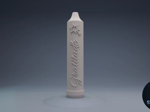 Candles for the day of the little Candles English 3D printing 3D Model