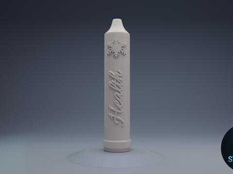 Candles for the day of the little Candles English 3D Модель