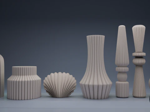 Traditional Candles 3D printing 3D Model