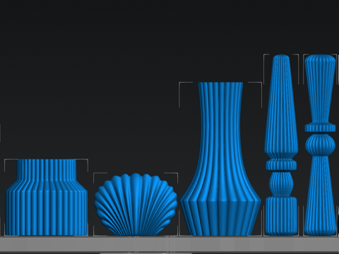 Traditional Candles 3D Model