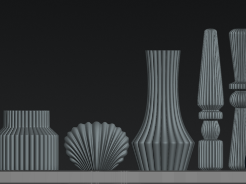 Traditional Candles 3D Model
