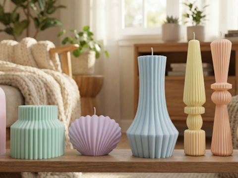 Traditional Candles 3D printing 3D मॉडल