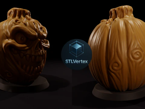 Pumpkin 3D Printable Model 3D Model