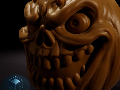 Pumpkin 3D Printable Model 3D Model