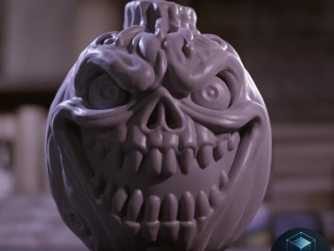 कद्दू 3डी मुद्रण योग्य मॉडल 3D मॉडल