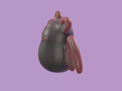 Chibi Bat 3D printing STL 3D Model