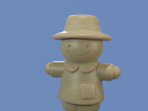 Espantapjaros Chibi - Chibi Scarecrow STL Modèle 3D