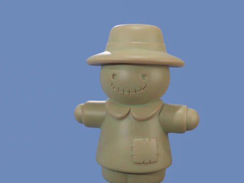 Chibi Scarecrow 3D printing STL 3D Model