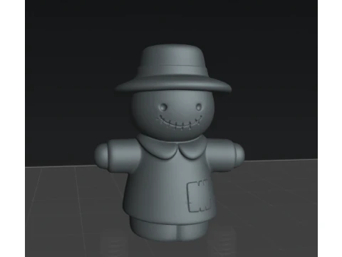 Chibi Scarecrow 3D printing STL 3D Model