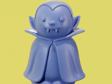 Chibi Dracula 3D printing STL 3D Model