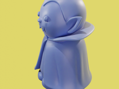 Drcula Chibi - Chibi Drcula STL 3D 模型