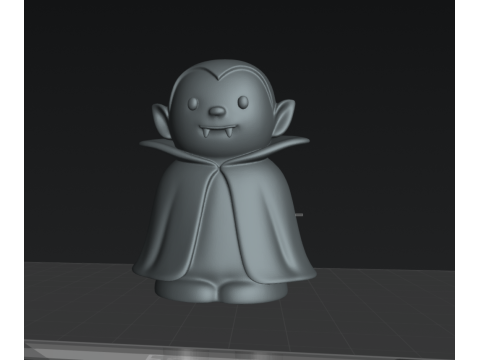 Drcula Chibi - Chibi Drcula STL 3D 模型