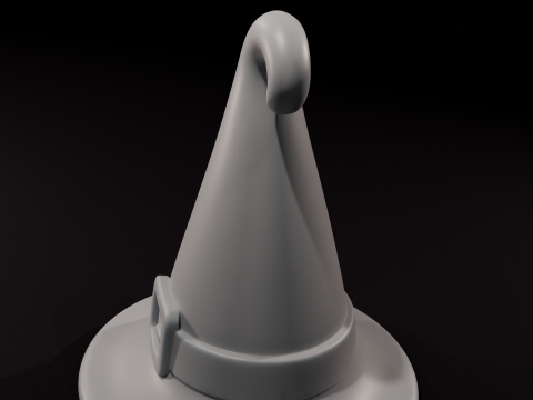 Hat wirch stl free 3D Print Model