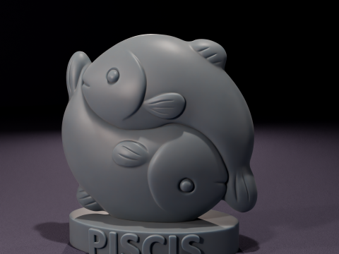 Vela de Picis Chibi Modelo 3D para impresin 3D Модель