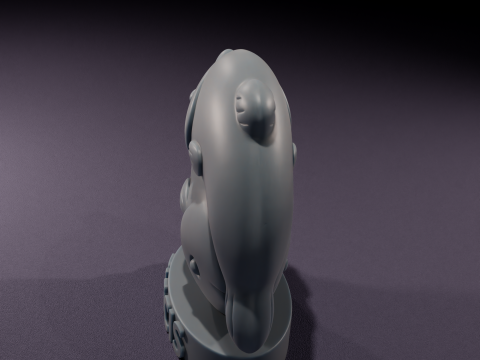 Vela de Picis Chibi Modelo 3D para impresin Modello 3D