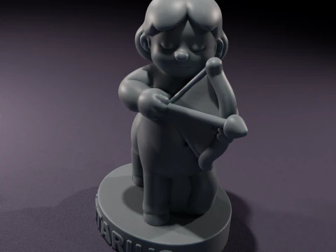 Chibi Sagittarius Candles 3D Printable Model 3D Model