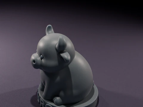 Vela de Tauro Chibi Model 3D printing 3D Model