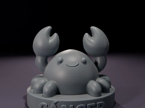 Coleccin de Velas de Signos Zodiacales chibi Modelo 3D para impresin 3D Model