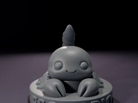 Coleccin de Velas de Signos Zodiacales chibi Modelo 3D para impresin 3D Model