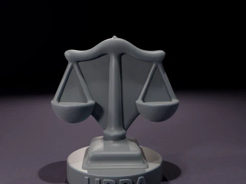 Coleccin de Velas de Signos Zodiacales chibi Modelo 3D para impresin 3D Model