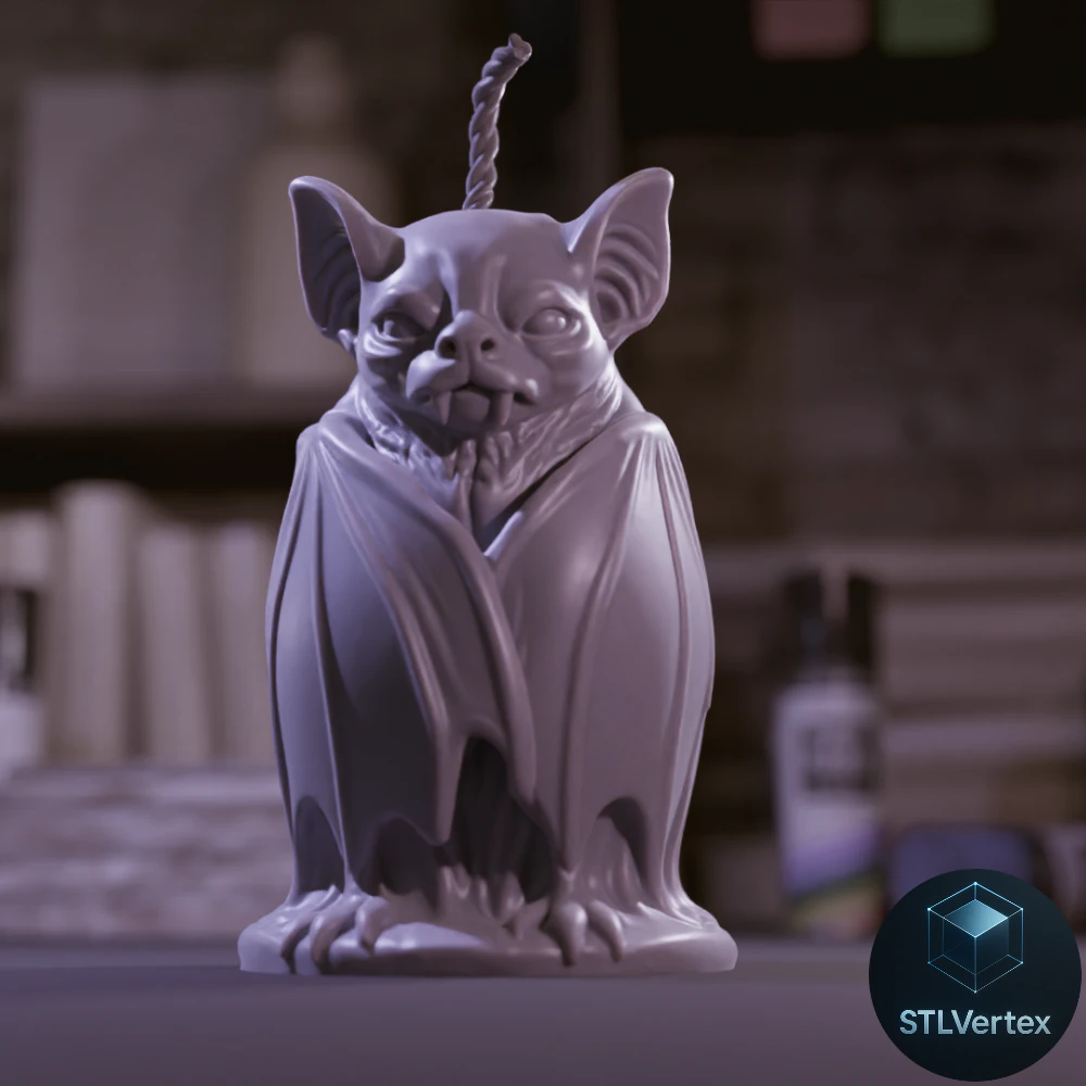 Bat Murcilagos Modelo 3D para impresin 3D Print Model .c4d .max .obj .3ds .fbx .stl .blend 