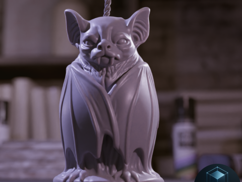 Bat Murcilagos Modelo 3D para impresin Modèle 3D